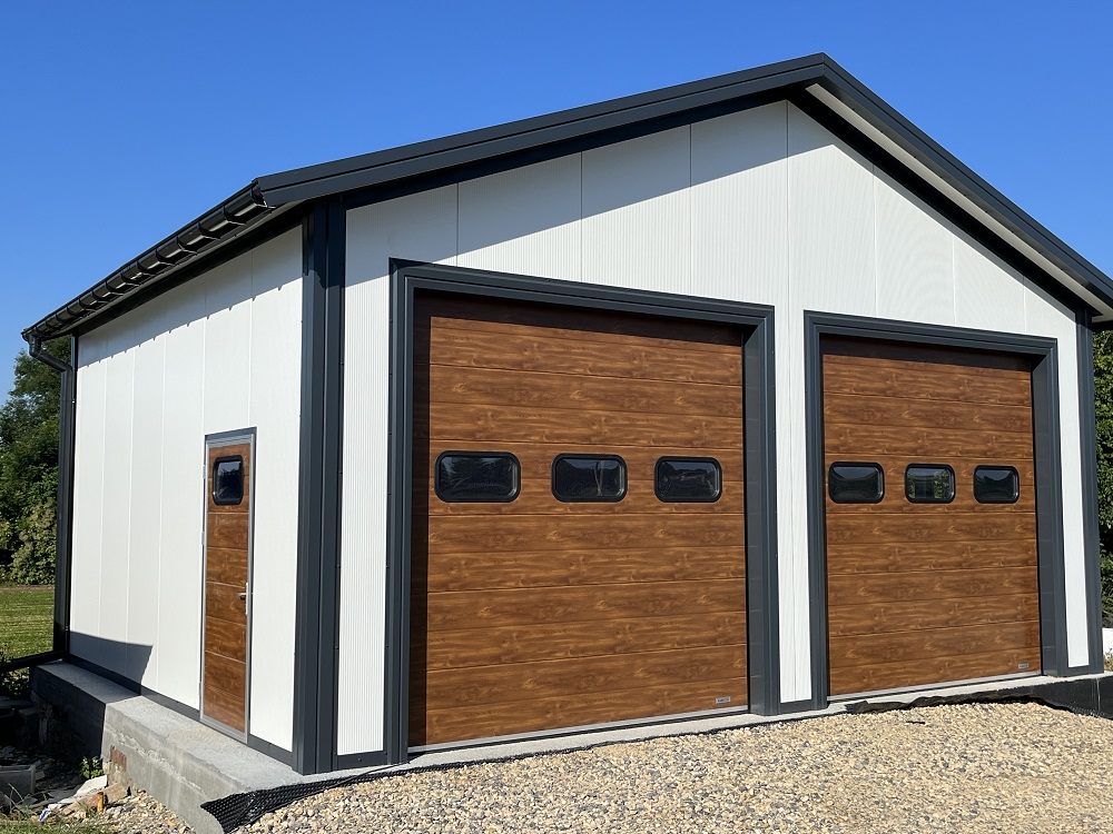 Garaż dwustanowiskowy firmy Garage Delux