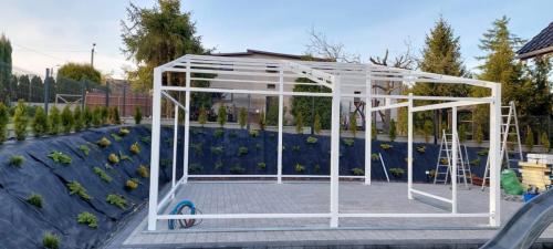 Garaż ocieplany z płyty warstwowej Garage Delux 35m2 - konstrukcja