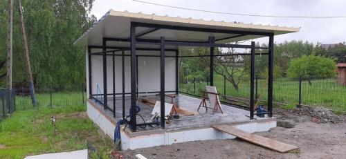 Garaz 35m2  6.80m x 5.20m konstrukcja