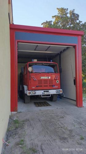 Garaż dla straży pożarnej
