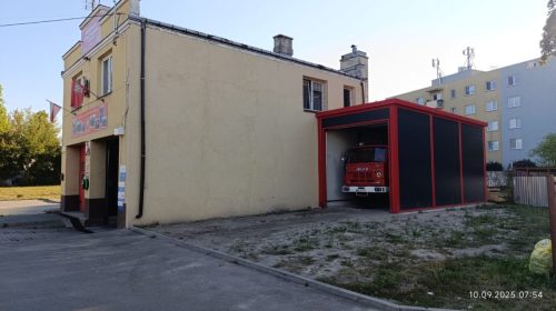 Garaż dla straży pożarnej