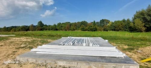 garaż ocieplany z płyty warstwowej PiR 35m2 fot9